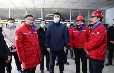 市委副書記、市長李兵蒞臨寶泰隆開展“兩會”前安全生產檢查